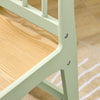 SoBuy KMB60-GR Table Enfant avec Chaise Ensemble 2 Pièces Table et Chaise pour Enfant Bureau avec 2 Étagères Porte-Papier et Rangements Stylos Vert 80x50x66