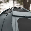SoBuy OGS32-HG Tentes d'extérieur 1 Personne Tente de Camping pour la Plage Park 4 en 1 Tentes Igloo avec Sac de Transport Gray 193 x 160 x 86cm