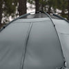 SoBuy OGS32-L-HG Tente de Camping Pliable 4 en 1avec Toit, Sac de Couchage, Matelas Gonflable, 2 Personnes, Gris
