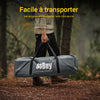 SoBuy OGS32-II-L-HG Tente de Camping extérieure Tente Double avec Crochet pour Lampe et Sacs de Rangement pour Chaussures Tentes 3-en-1 pour 2 Personnes, 193x188x145 cm