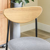 SoBuy OGT52-N Ensemble de Table à Manger 5 Pièces avec Chaises Confortables, Ensemble Table et Chaises 4, Table de Cuisine Compacte pour Petits Espaces, Idéale pour Salle à Manger, Cuisine, Salon