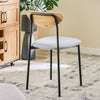 SoBuy OGT52-N Ensemble de Table à Manger 5 Pièces avec Chaises Confortables, Ensemble Table et Chaises 4, Table de Cuisine Compacte pour Petits Espaces, Idéale pour Salle à Manger, Cuisine, Salon