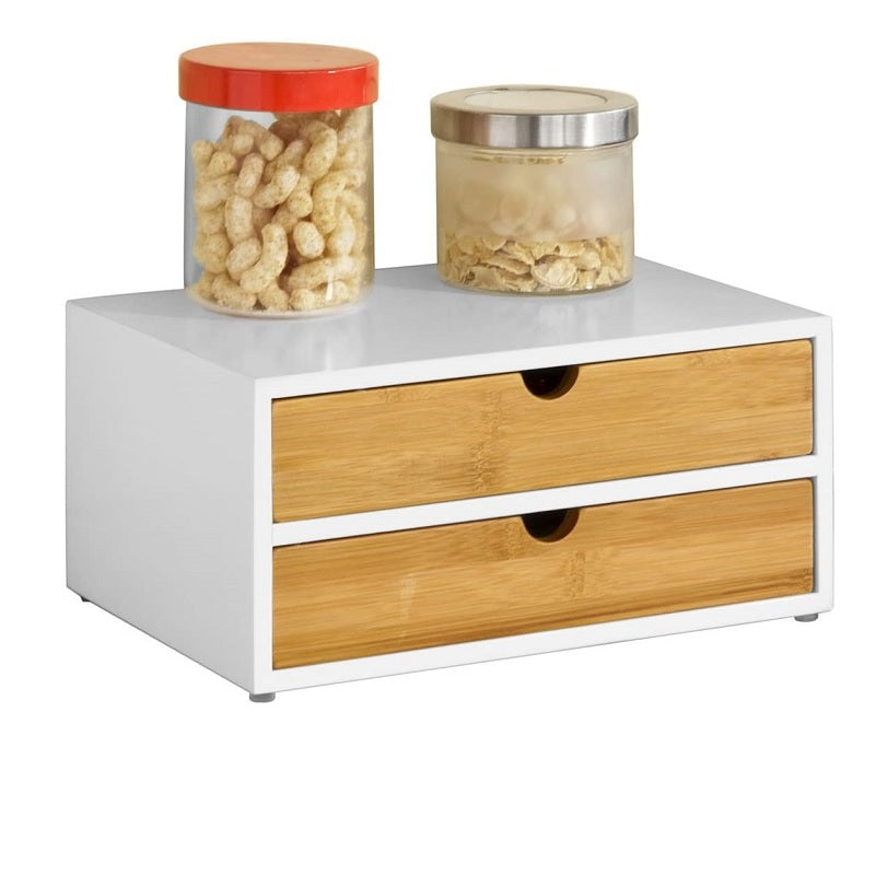 Sobuy® frg179-wn boîte de rangement à tiroir pour capsules de thé