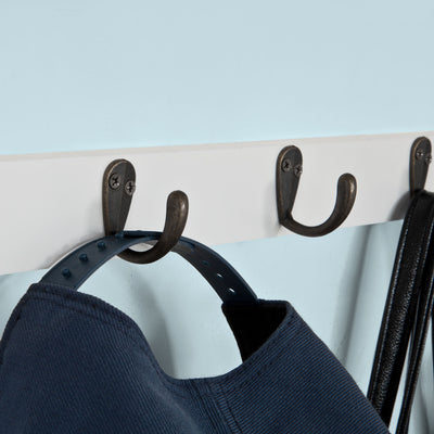SoBuy FRG178-W Portemanteau Étagère murale