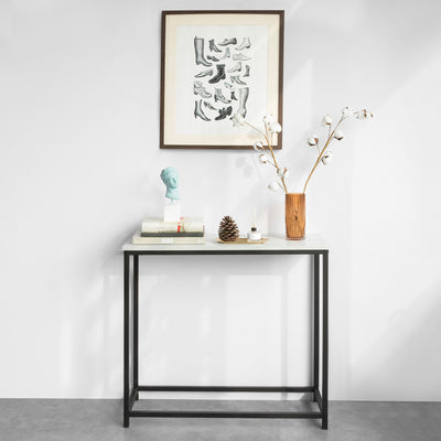 SoBuy FSB29-Sch Table Console Table d'Appoint Bout de Canapé Table d’Entrée