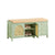 SoBuy FSR129-GR Banc à Chaussures 100cm – Coussin, 3 Tiroirs, 2 Portes Grille Ventilées, 150kg – Vert