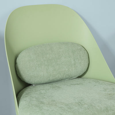SoBuy FST63-GR Fauteuil Relax avec Repose-Pieds Tabouret Chauffeuse Salon Chambre