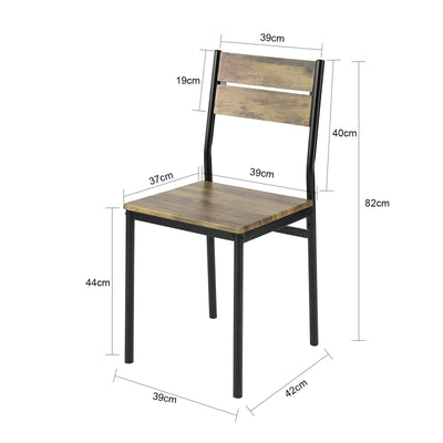 SoBuy FST72-Nx4 Lot de 4 tabourets de Salle à Manger, Cuisine, Restaurant