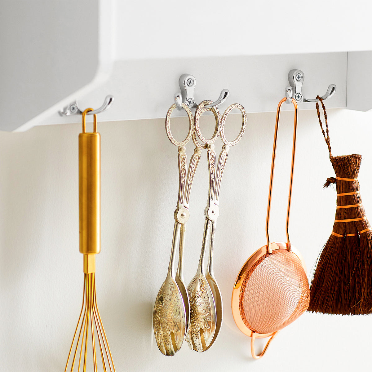 SoBuy KCR12-W Étagère à Suspendre Étagere Rangement murale Étagère à Épices Rangement Cuisine Étagère de salle de bain