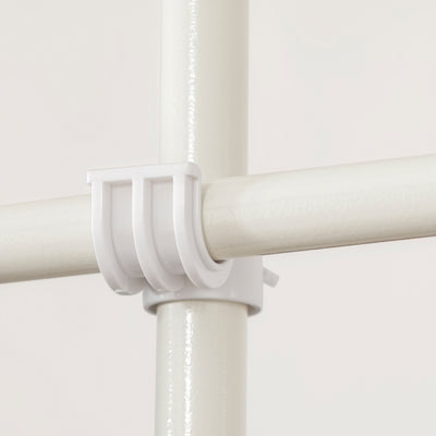 SoBuy KLS12-HG Paravent Séparateur de Pièces Rideau Télescopique Rideau Réglable en Hauteur Rideau