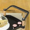 SoBuy SVW06-SCH Chariot de Service à 3 Niveaux Petit Desserte Chariot Roulant Étagère de Rangement avec Poignée pour Cuisine
